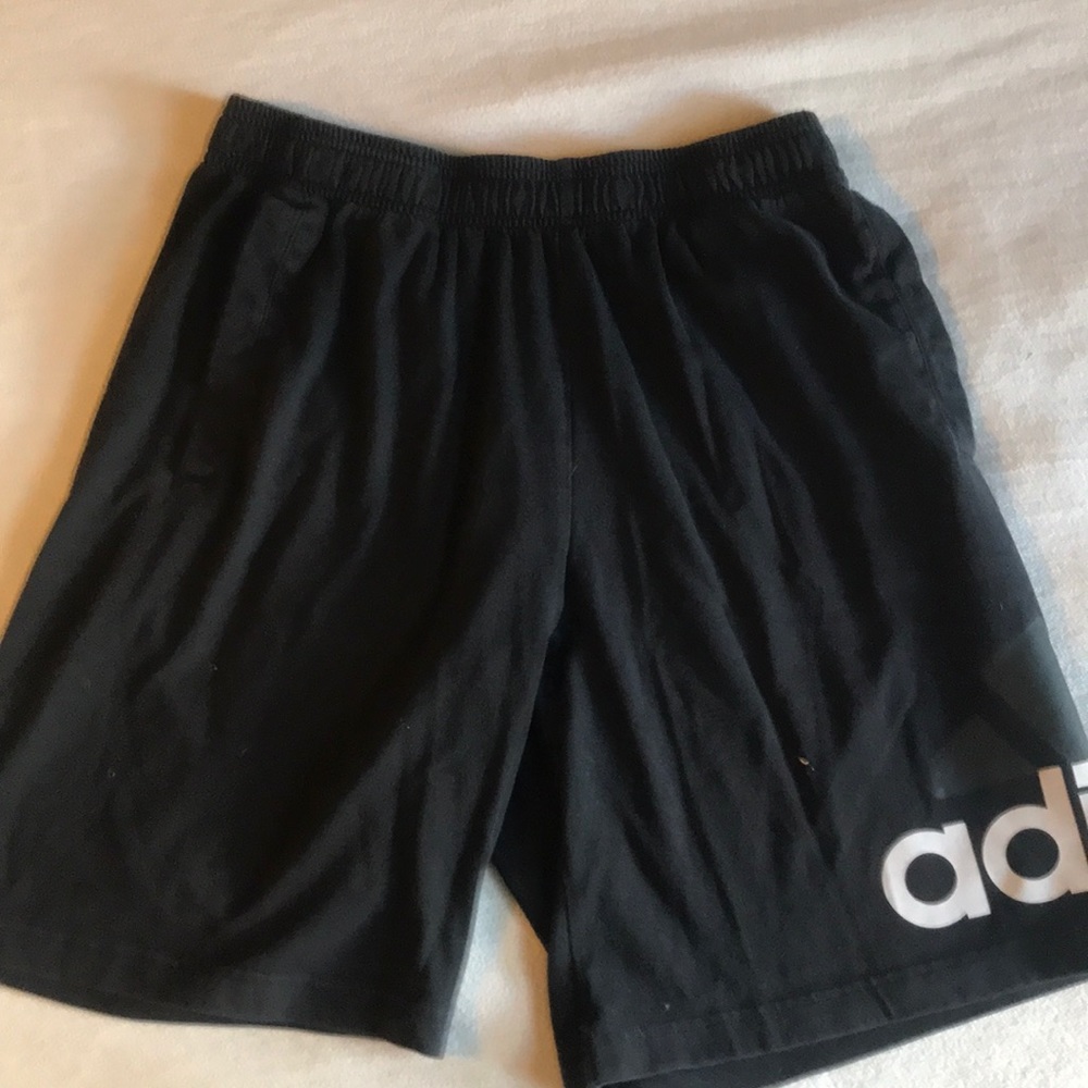ADIDAS Black Athletic Shorts